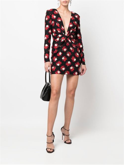 Short dress with print SAINT LAURENT | 701248Y6E711376